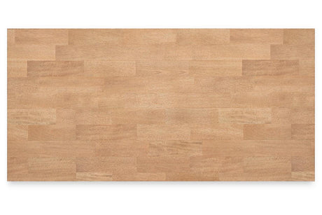 Gesthaven Natural/Brown Counter Height Dining Table and 2 Barstools by Ashley at Eve Furniture