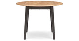 Gesthaven Natural/Brown Dining Table and 2 Chairs by Ashley at Eve Furniture