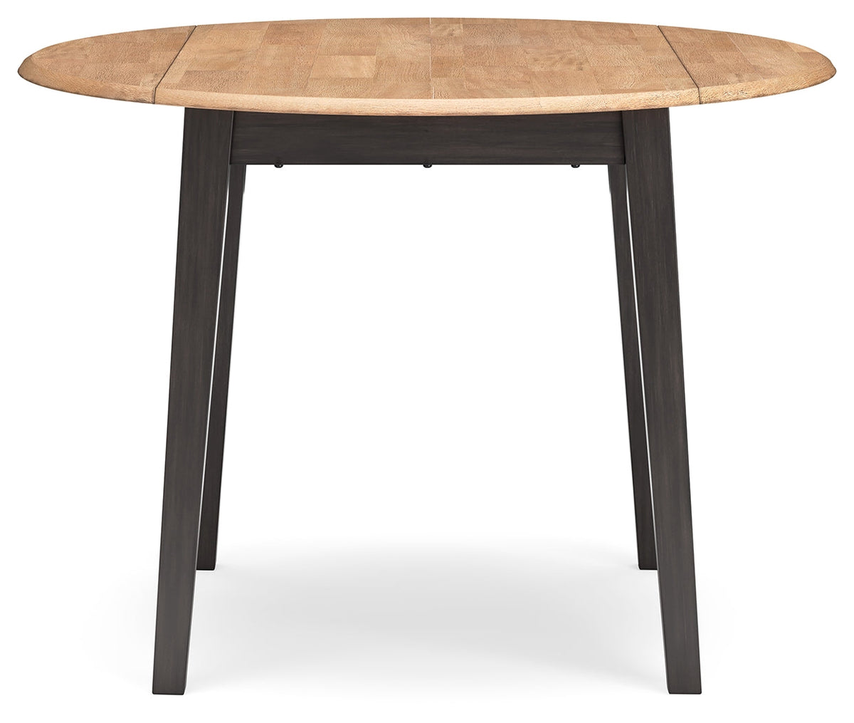 Gesthaven Natural/Brown Dining Table and 2 Chairs by Ashley at Eve Furniture