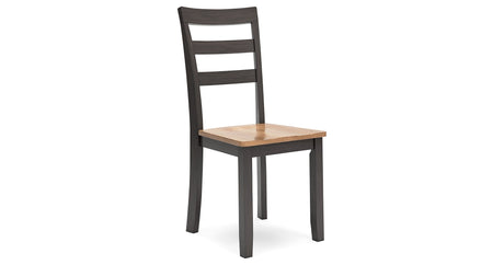 Gesthaven Natural/Brown Dining Table and 4 Chairs by Ashley at Eve Furniture