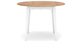 Gesthaven Natural/White Dining Table and 2 Chairs by Ashley at Eve Furniture