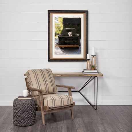Get Out of Dodge Hunter Green by Mercana a Hand Embellished Framed Photo Art Print Matted under Glas by Mercana at Eve Furniture