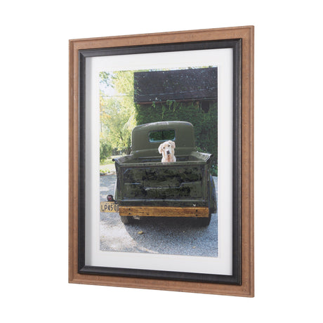 Get Out of Dodge Hunter Green by Mercana a Hand Embellished Framed Photo Art Print Matted under Glas by Mercana at Eve Furniture