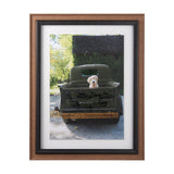 Get Out of Dodge Hunter Green by Mercana a Hand Embellished Framed Photo Art Print Matted under Glas by Mercana at Eve Furniture