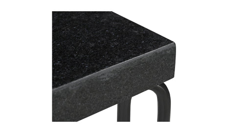 Getty Side Table Black Granite by Moe's Home at Eve Furniture