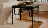 Getty Side Table Black Granite by Moe's Home at Eve Furniture