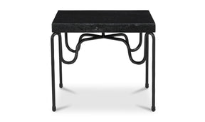 Getty Side Table Black Granite by Moe's Home at Eve Furniture
