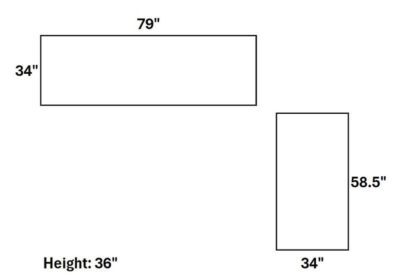 Gia Black Sofa & Loveseat by New Era Innovations at Eve Furniture