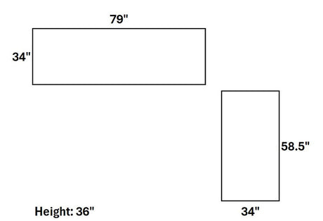 Gia Black Sofa & Loveseat by New Era Innovations at Eve Furniture