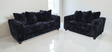 Gia Black Sofa & Loveseat by New Era Innovations at Eve Furniture