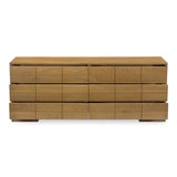 Gia Brown 6 Drawer Dresser by MOES at Eve Furniture
