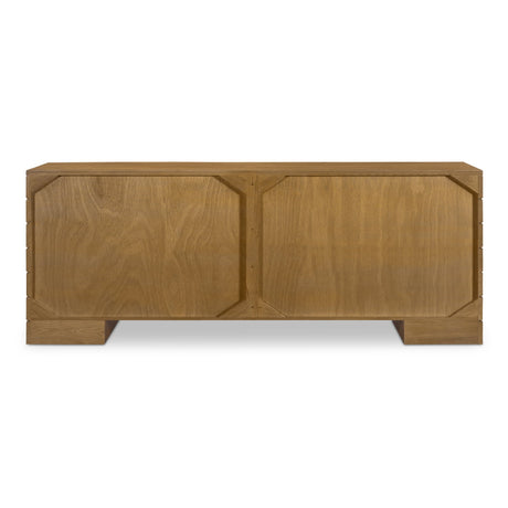 Gia Brown 6 Drawer Dresser by MOES at Eve Furniture