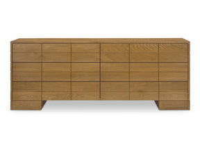 Gia Brown 6 Drawer Dresser by MOES at Eve Furniture