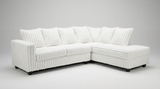 Gia Eggshell White Right Arm Facing (RAF) Sectional