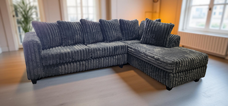 Gia Grey Right Arm Facing (RAF) Sectional by New Era Innovations at Eve Furniture