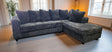 Gia Grey Right Arm Facing (RAF) Sectional by New Era Innovations at Eve Furniture