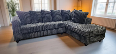 Gia Grey Right Arm Facing (RAF) Sectional by New Era Innovations at Eve Furniture