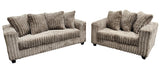 Gia Mocha Sofa & Loveseat by New Era Innovations at Eve Furniture