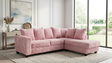 Gia Pink RAF Sectional by New Era Innovations at Eve Furniture