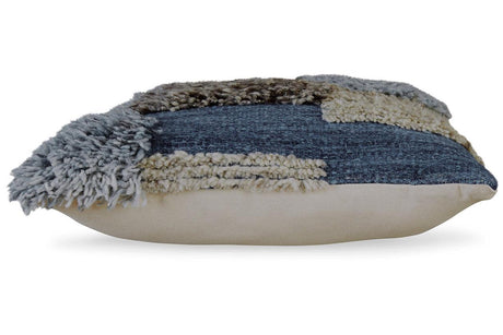 Gibbend Blue/Gray/White Pillow by Ashley at Eve Furniture