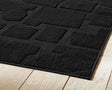 Gibbswell Black Washable Large Rug by Ashley at Eve Furniture