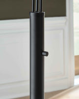 Gibbswellner Black Arc Lamp by Ashley at Eve Furniture