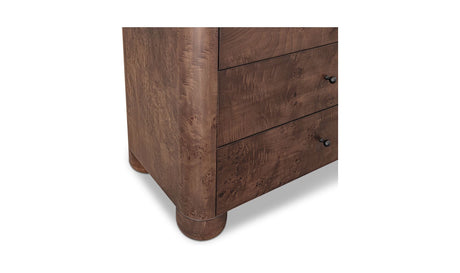 Gibson 6 Drawer Dresser Dark Brown by Moe's Home at Eve Furniture