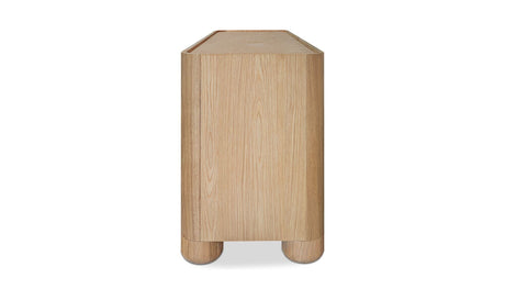Gibson 6 Drawer Dresser Natural by Moe's Home at Eve Furniture