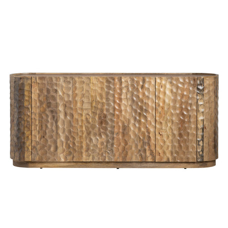 Gibson Brown Four-Door Sideboard by Crestview at Eve Furniture