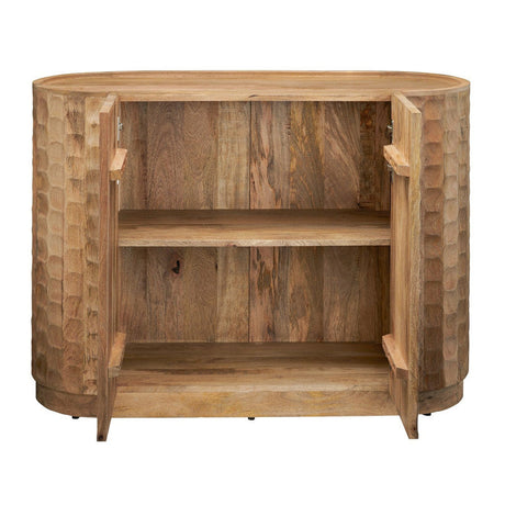 Gibson Brown Two-Door Cabinet by Crestview at Eve Furniture