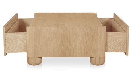 Gibson Coffee Table Natural by Moe's Home at Eve Furniture