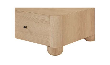 Gibson Coffee Table Natural by Moe's Home at Eve Furniture