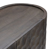 Gibson Gray Four-Door Sideboard by Crestview at Eve Furniture