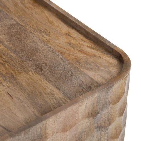 Gibson Natural Brown End Table by Crestview at Eve Furniture