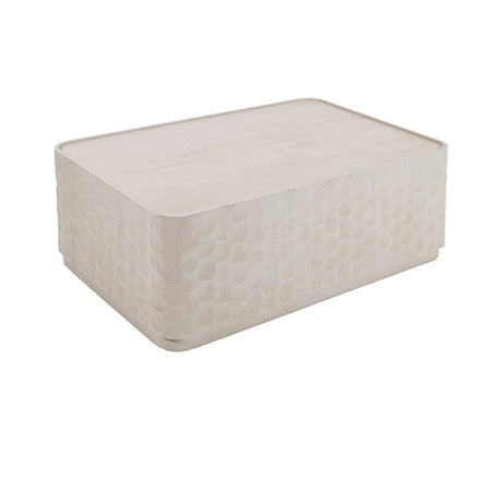 Gibson White Cocktail Table by Crestview at Eve Furniture