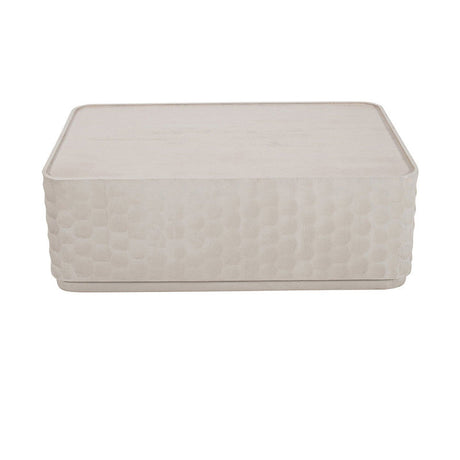 Gibson White Cocktail Table by Crestview at Eve Furniture