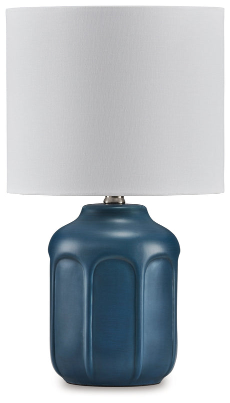 Gierburg Teal Table Lamp