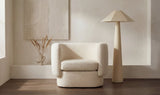 Gigi Floor Lamp Cream by Moe's Home at Eve Furniture