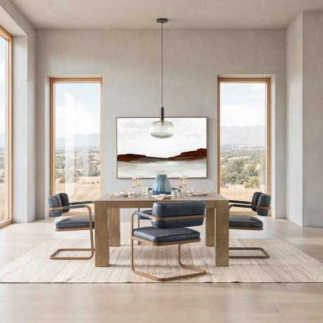 Gilcrest Dining Table - Cafe Brown by Classic Home at Eve Furniture