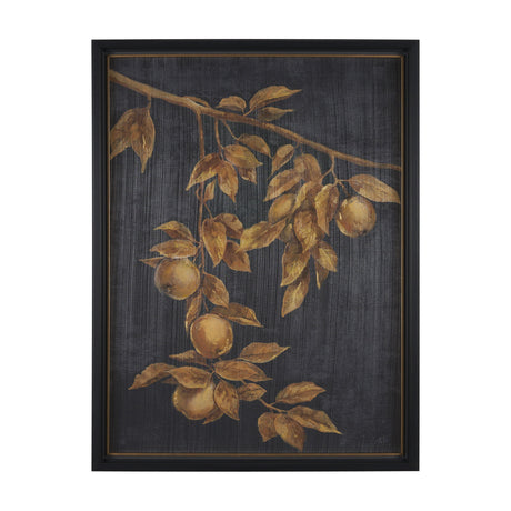 Gilded Bounty I by Mercana Studio a Hand Embellished Framed Art Print Matted under Glass by Mercana at Eve Furniture