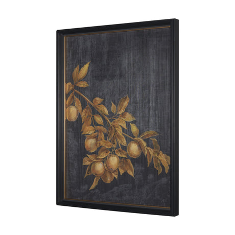 Gilded Bounty II by Mercana Studio a Hand Embellished Framed Art Print Matted under Glass by Mercana at Eve Furniture