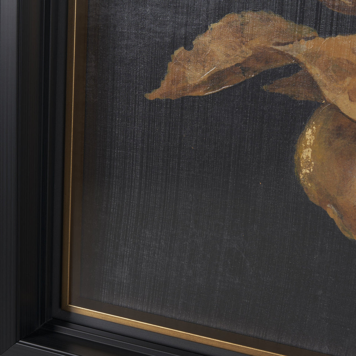 Gilded Bounty II by Mercana Studio a Hand Embellished Framed Art Print Matted under Glass by Mercana at Eve Furniture