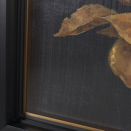 Gilded Bounty II by Mercana Studio a Hand Embellished Framed Art Print Matted under Glass by Mercana at Eve Furniture
