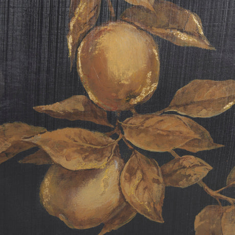 Gilded Bounty II by Mercana Studio a Hand Embellished Framed Art Print Matted under Glass by Mercana at Eve Furniture