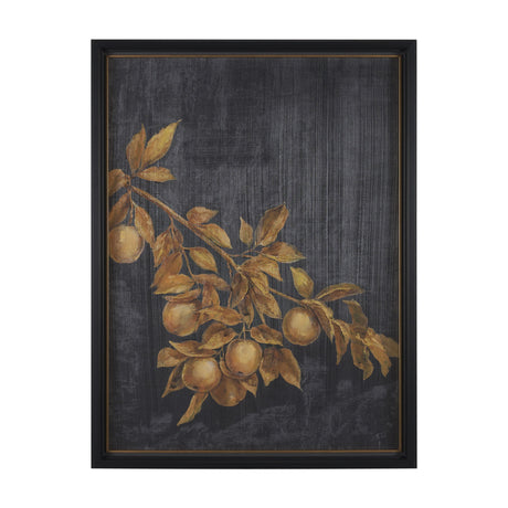 Gilded Bounty II by Mercana Studio a Hand Embellished Framed Art Print Matted under Glass by Mercana at Eve Furniture