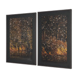 Gilded Flight by Chad Mackay Textured Framed Photo Print Matted under Glass (Set of 2) by Mercana at Eve Furniture