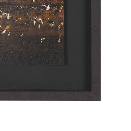 Gilded Flight by Chad Mackay Textured Framed Photo Print Matted under Glass (Set of 2) by Mercana at Eve Furniture