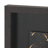 Gilded Flight by Chad Mackay Textured Framed Photo Print Matted under Glass (Set of 2) by Mercana at Eve Furniture