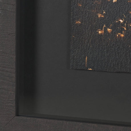 Gilded Flight by Chad Mackay Textured Framed Photo Print Matted under Glass (Set of 2) by Mercana at Eve Furniture