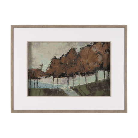 Gilded Grove by Mercana Studio Textured Framed Artwork Matted under Glass by Mercana at Eve Furniture